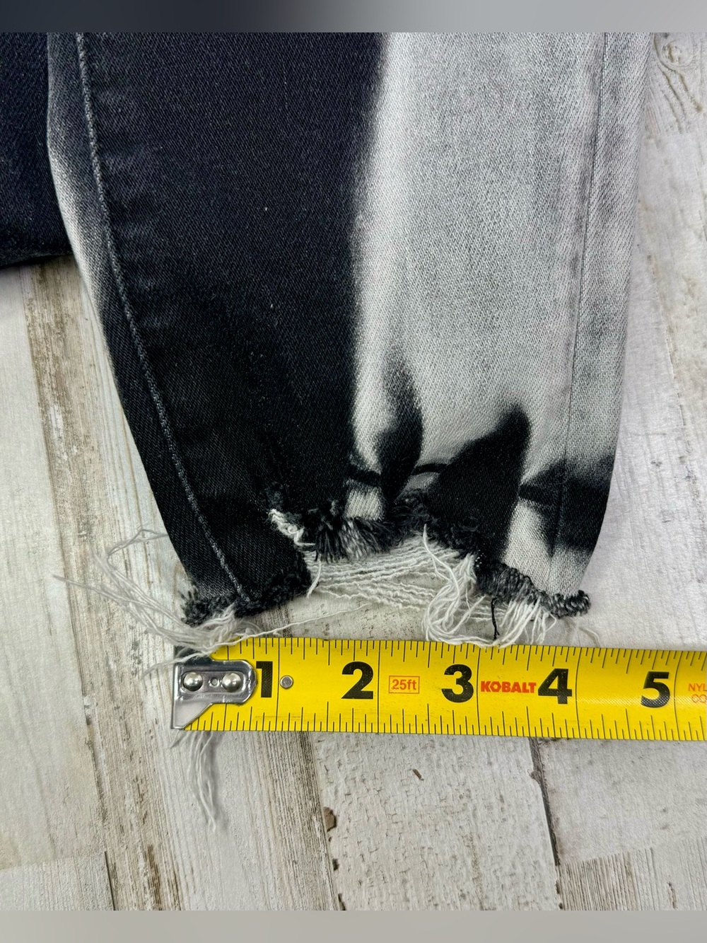 Vervet Black/white Skinny Jeans 29 (28x27) High Rise - Picture 8 of 12